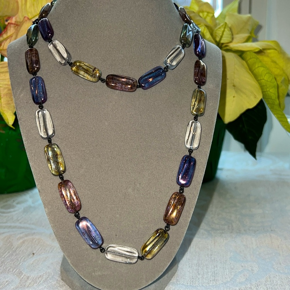 KENNETH J LANE VINTAGE EUC LONG NECKLACE